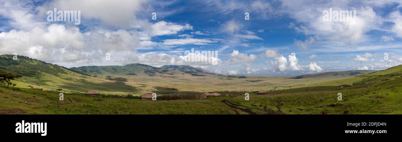 Masai mara tribe landscape hi-res stock photography and images - Alamy