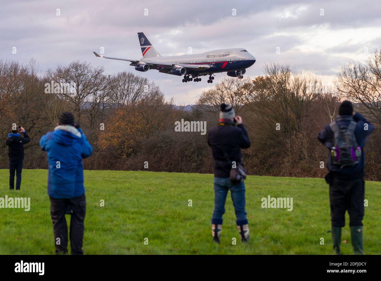 Dunsfold Aerodrome Surrey Uk 5th Dec British Airways Announced The Immediate Retirement Of Their Fleet Of Boeing 747 Jumbo Jets In July Due To The Impact On Air Travel By