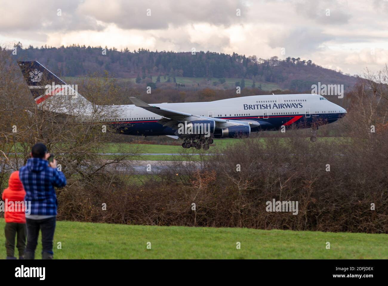 Dunsfold Aerodrome Surrey Uk 5th Dec British Airways Announced The Immediate Retirement Of Their Fleet Of Boeing 747 Jumbo Jets In July Due To The Impact On Air Travel By Dunsfold Aerodrome Surrey Uk 5th Dec British Airways Announced The Immediate Retirement Of Their Fleet Of Boeing 747 Jumbo Jets In July Due To The Impact On Air Travel By