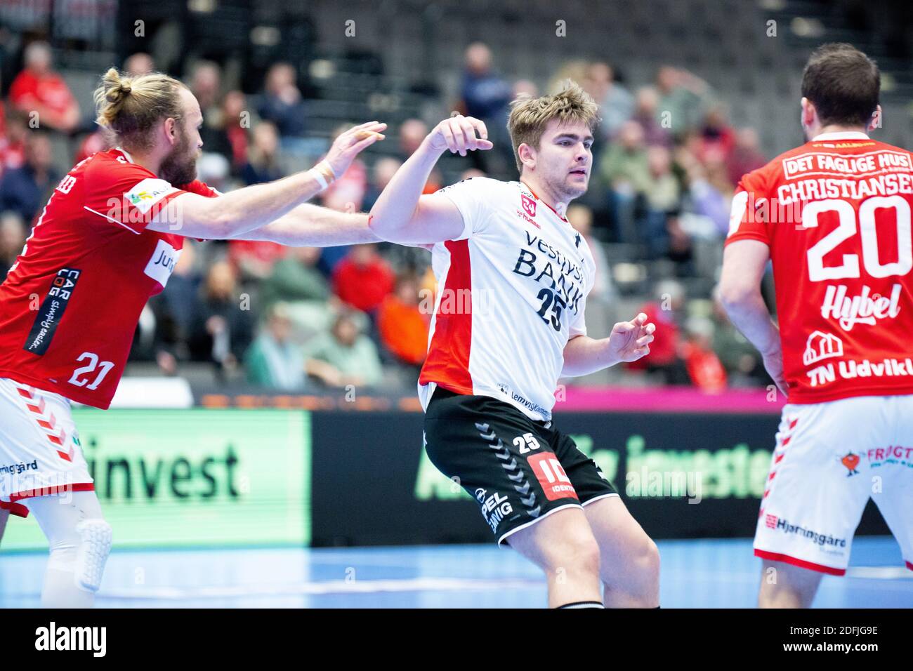 Denmark. 05th Dec, 2020. Sasser Sonn (25) of LemvigThyboron