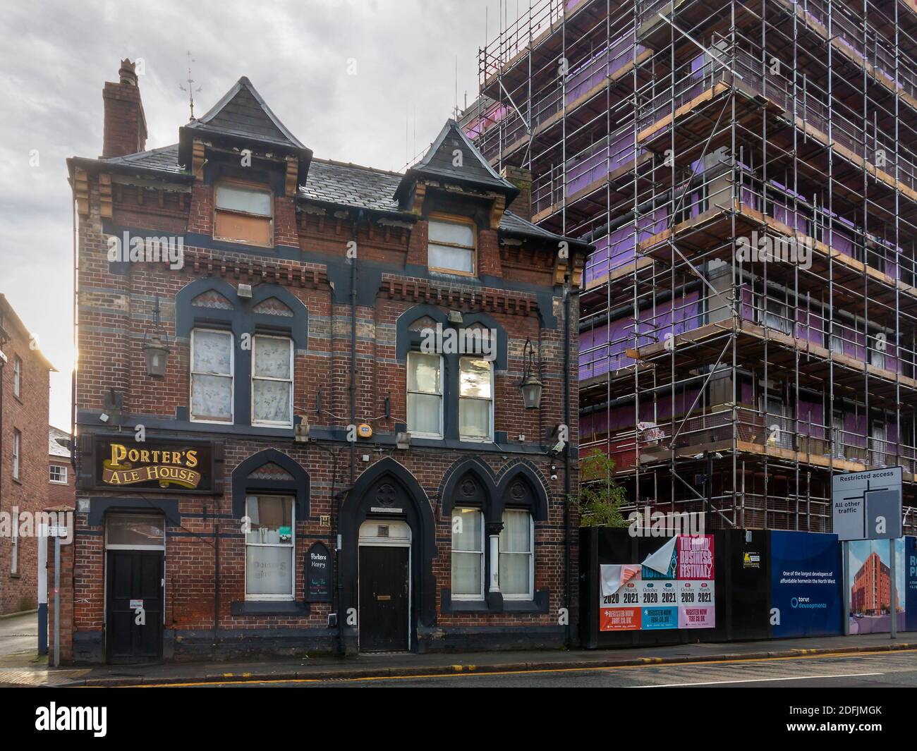 Constructing buildings or other structures hires stock photography and