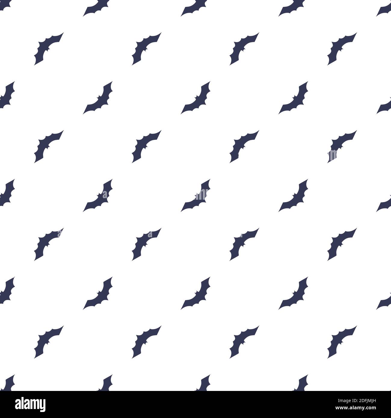 Abstract seamless pattern with bats. Background for Halloween party. Vector illustration Stock Vector