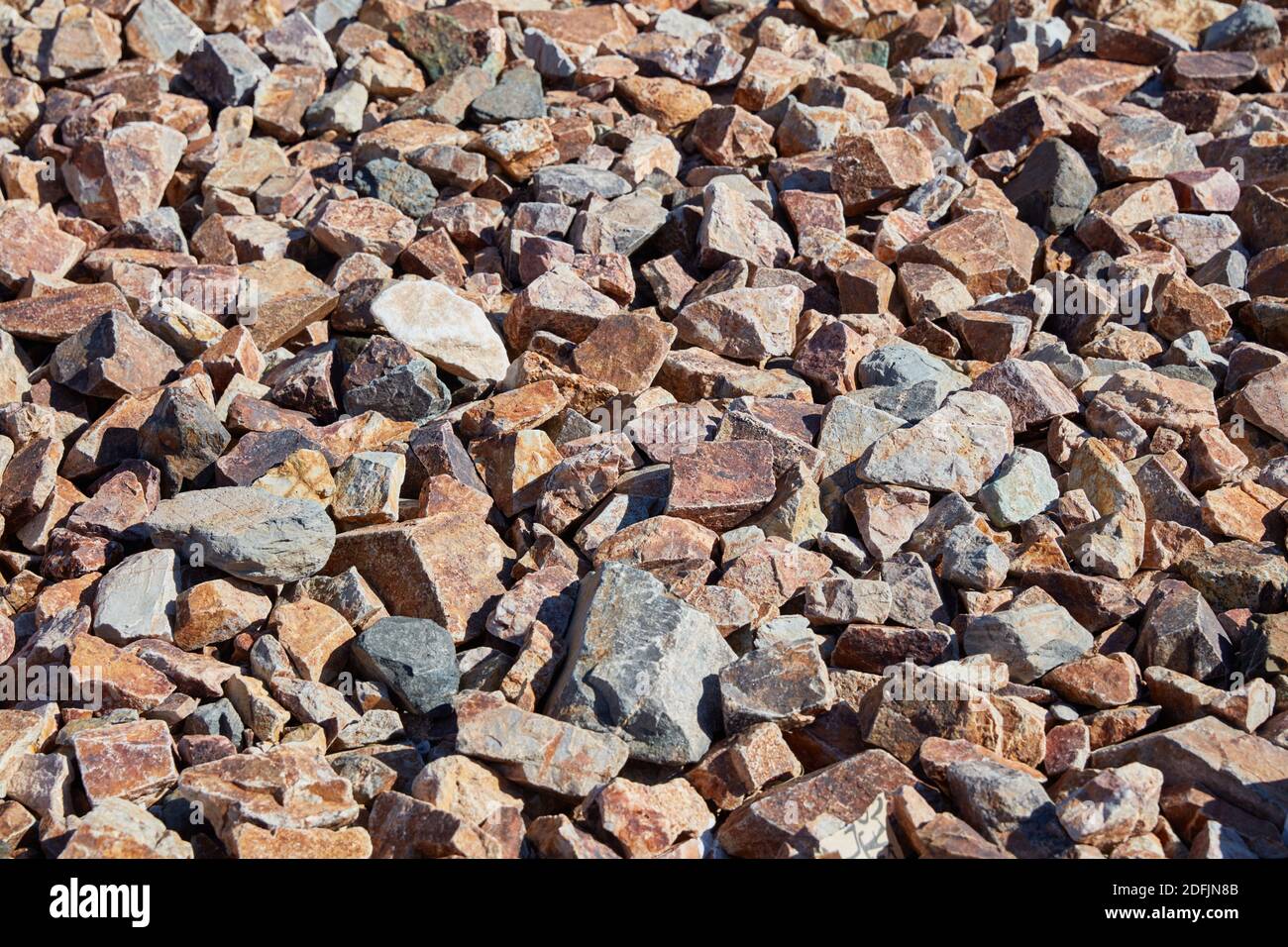 Granite rocks background Stock Photo