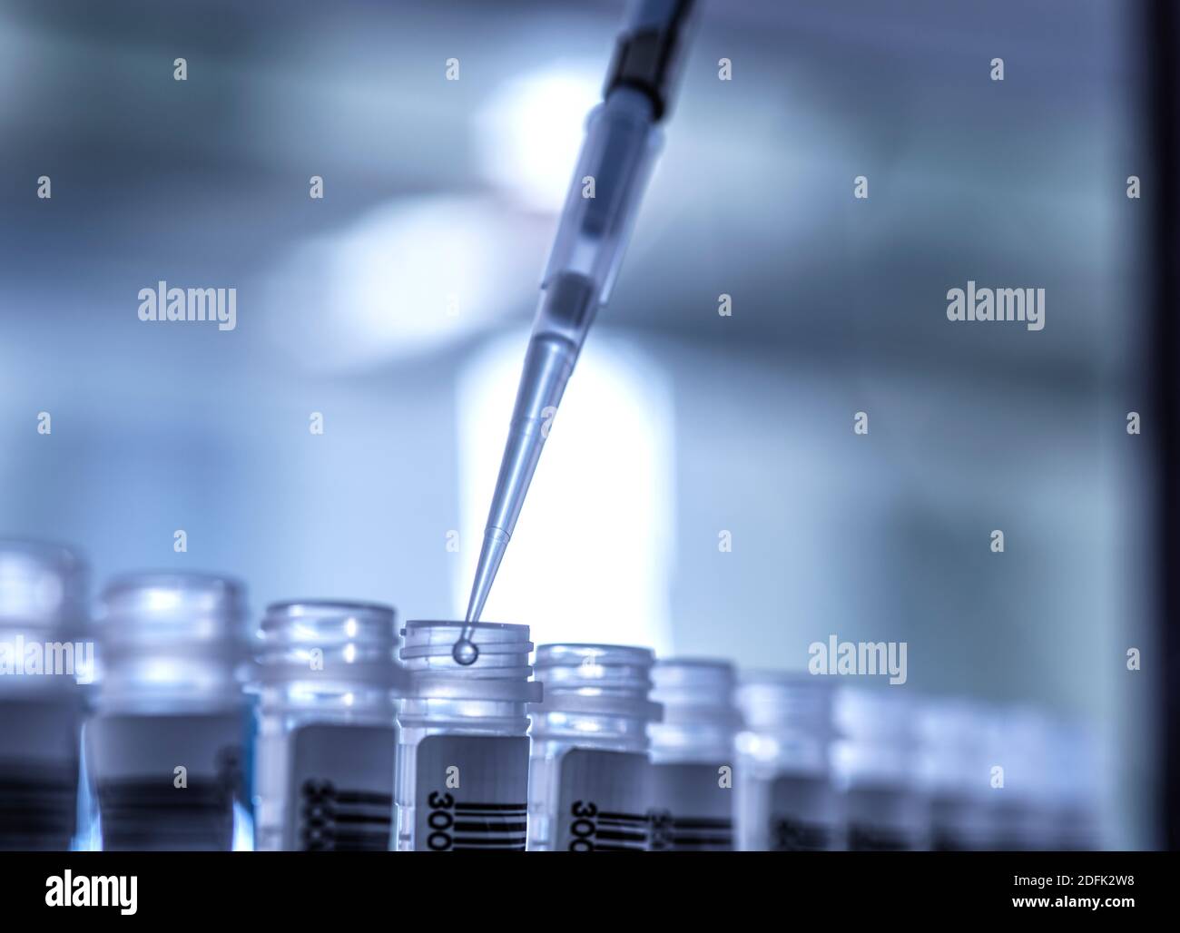 Genetic research, conceptual image Stock Photo