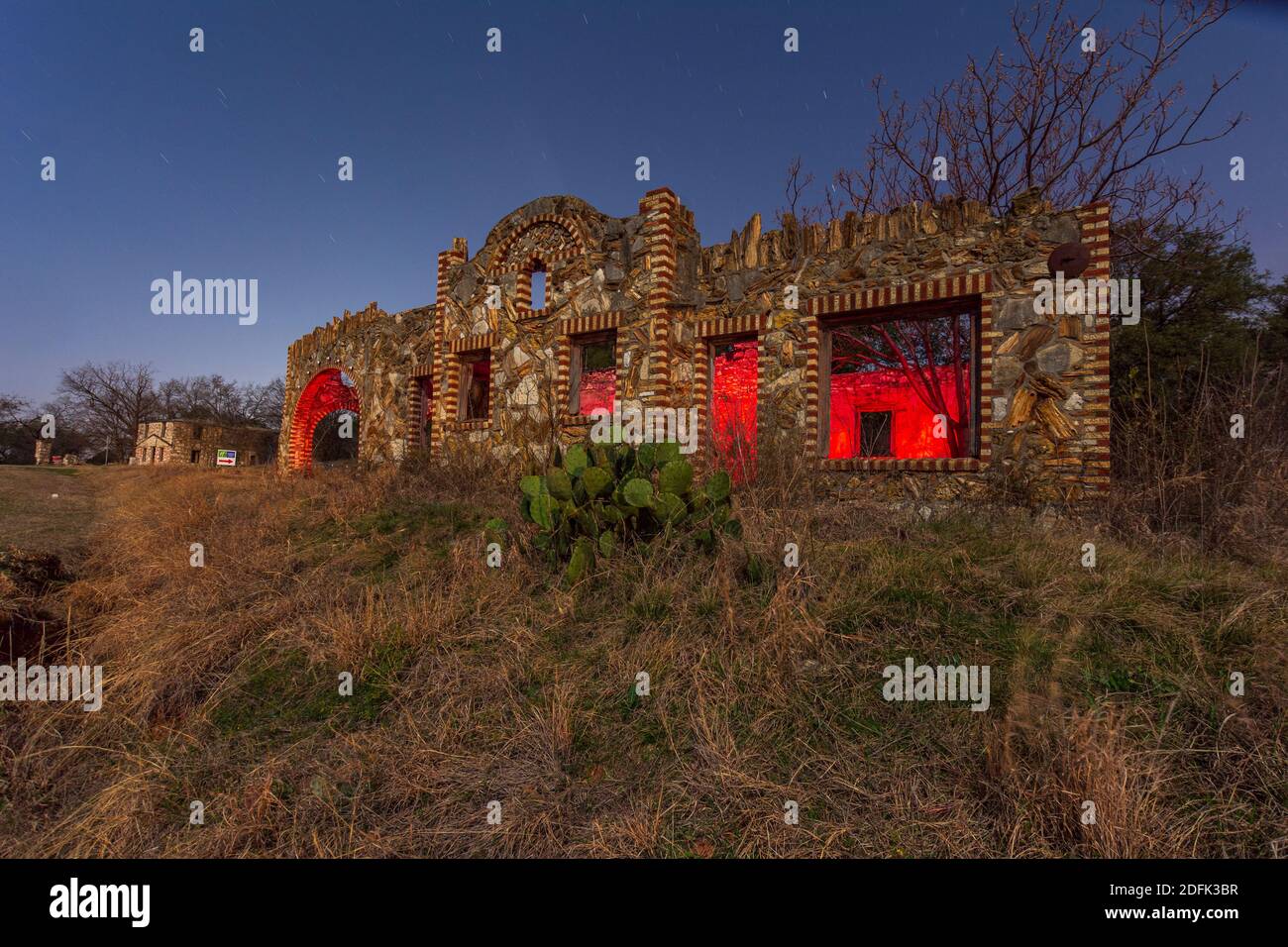 Glen Rose Texas Outlaw Station Stock Photo Alamy