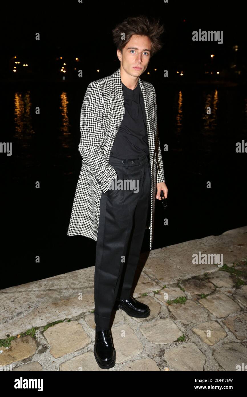 Axel Auriant attends Ami Alexandre Mattiussi photocall during Paris Fashion  Week in Paris, France on October 03, 2020. Photo by Jerome  Domine/ABACAPRESS.COM Stock Photo - Alamy