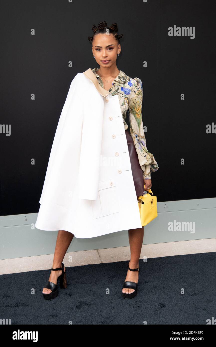 Paola Locatelli attends the Louis Vuitton Womenswear Spring/Summer 2021