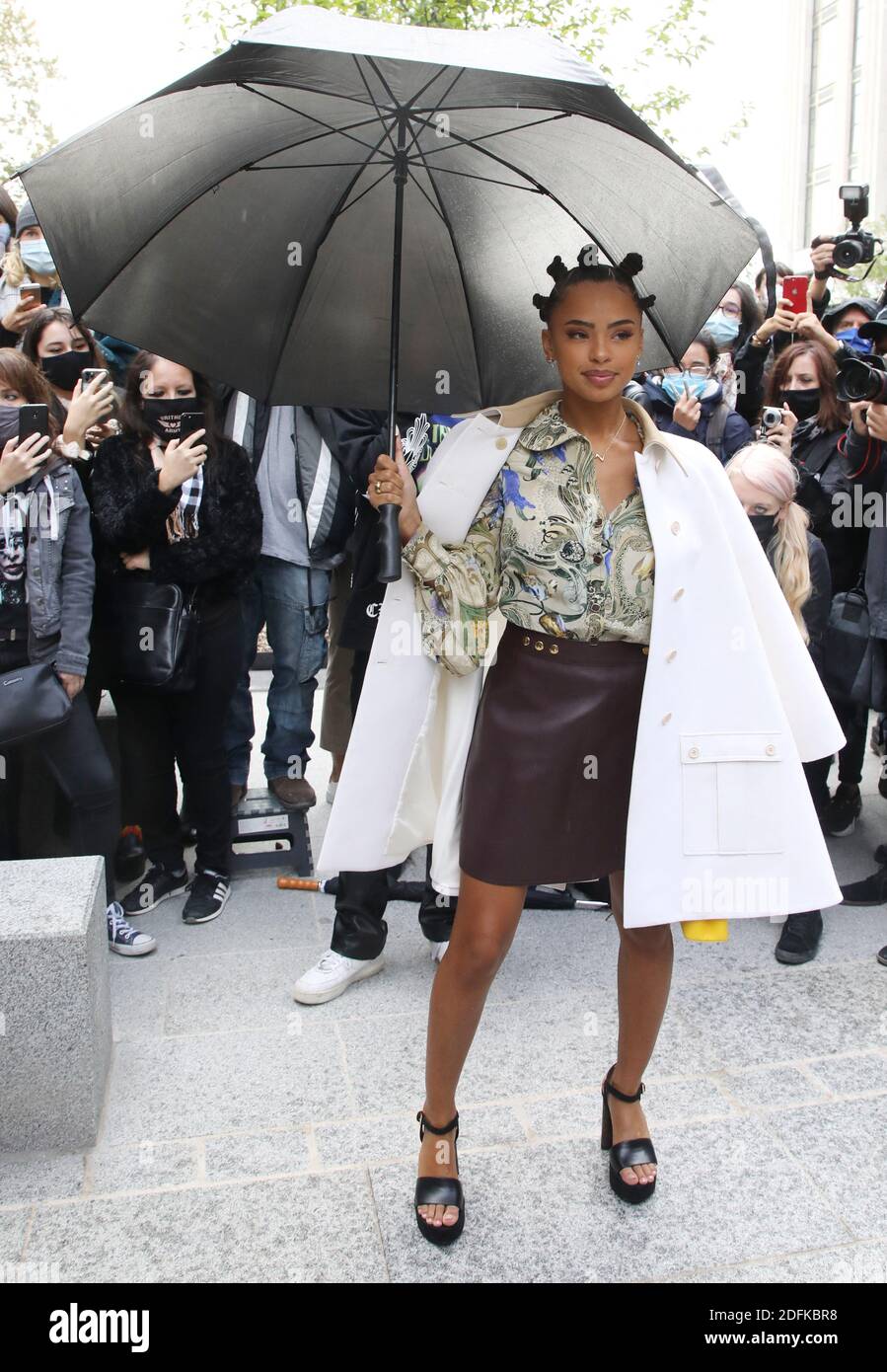 Paola Locatelli attending the Louis Vuitton Womenswear Spring/Summer