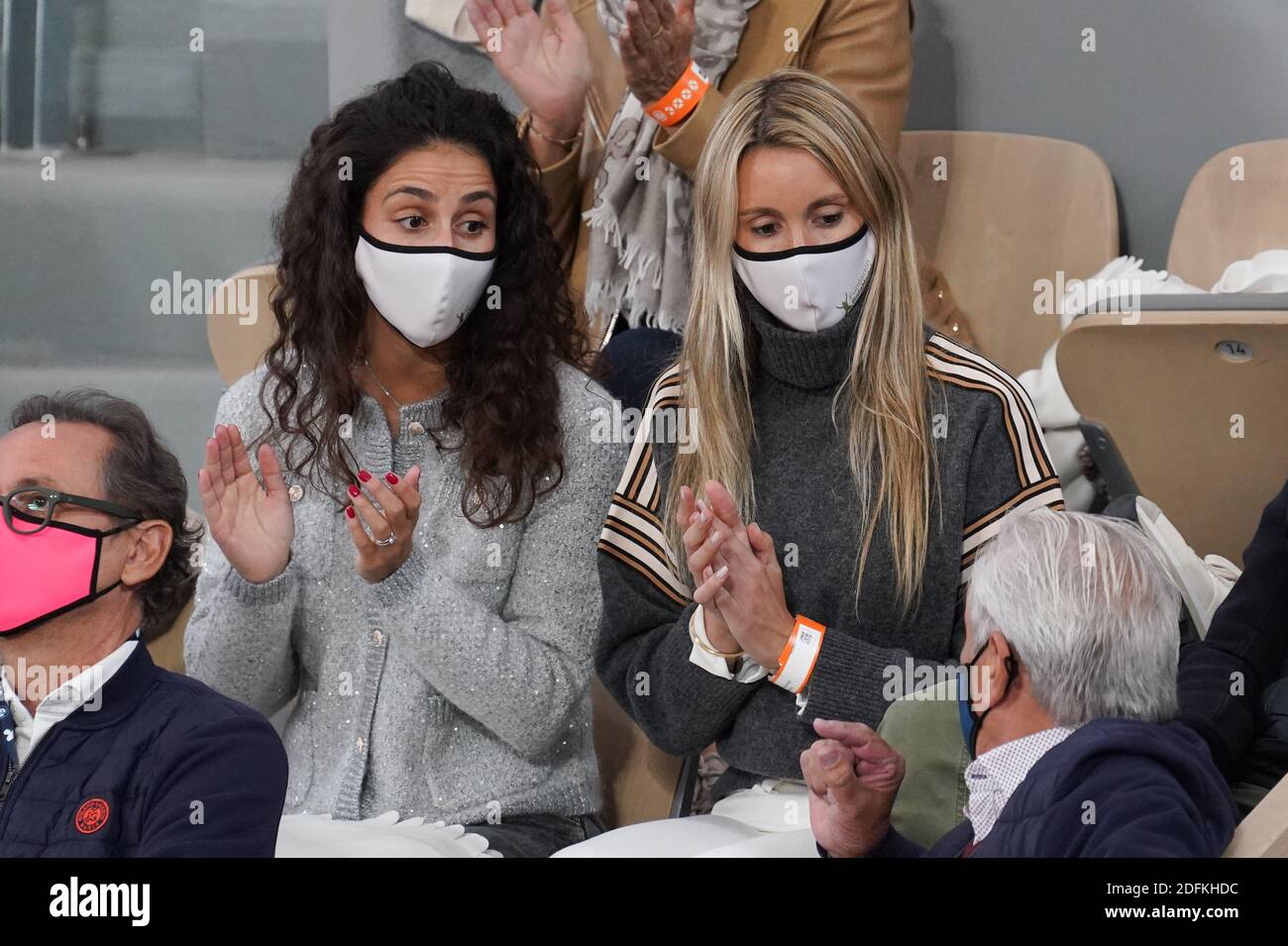 Rafael Nadal S Wife Xisca Perello And Nadal S Sister Maria Isabel Attend The Singles Final On Court