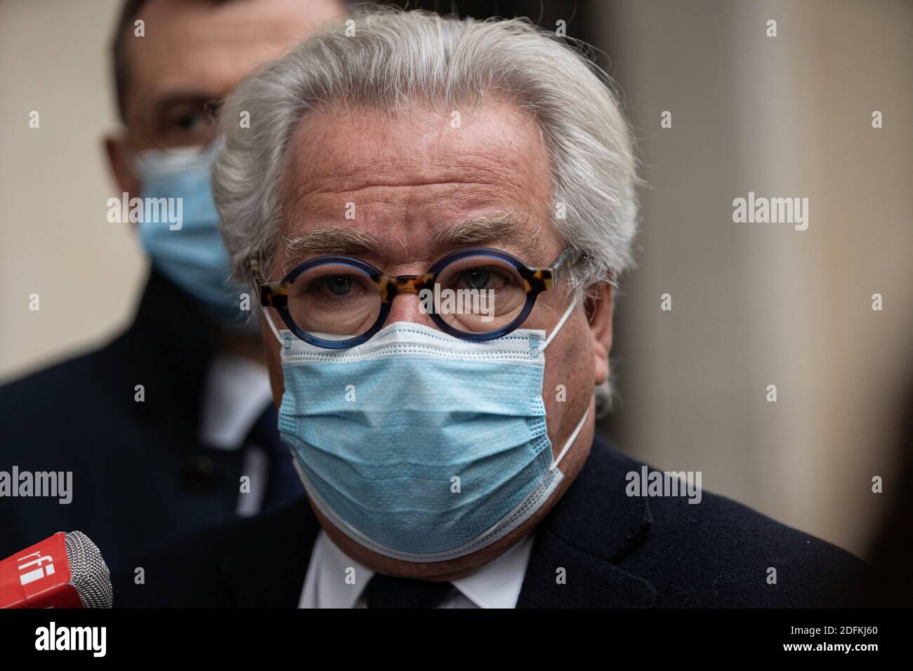 Portrait Of Didier Chenet President Of The Gni Groupement National Des Independants Hotellerie Et Restauration At The End Of The Interministerial Committee For Tourism Paris France October 12 2020 Photo By Florent