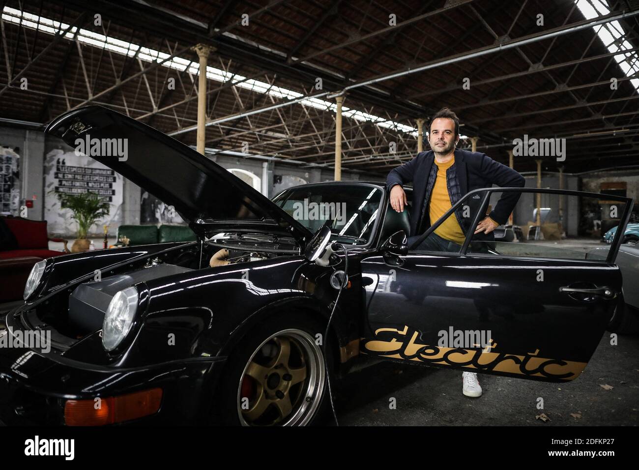 Arnaud Pigounides, founder of the company RETROFUTURE. The company