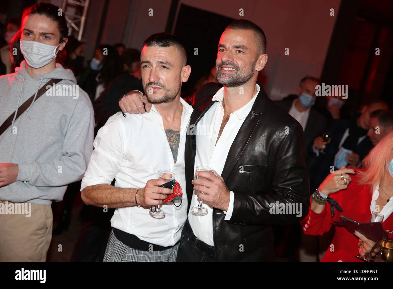 Exclusif - Michal Kwiatkowski et son compagnon Bixente invité par ... Exclusif - Michal Kwiatkowski et son compagnon Bixente invité par ...