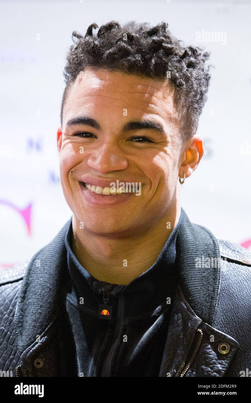 Theo Christine attends 'Garcon chiffon' Paris premiere at UGC Les ...