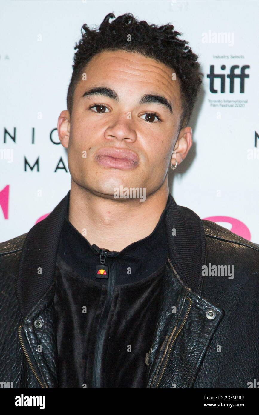 Theo Christine attends 'Garcon chiffon' Paris premiere at UGC Les ...