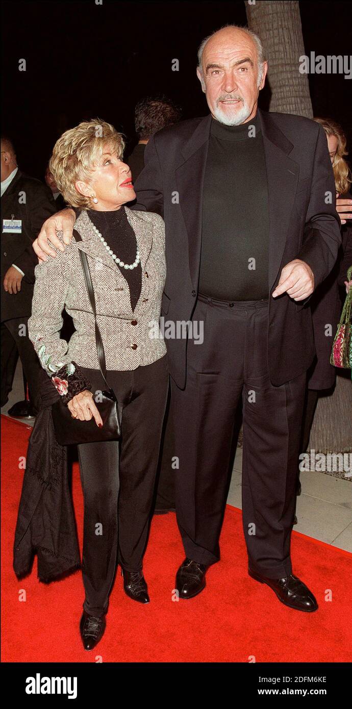 Sean connery wife micheline roquebrune hi-res stock photography and ...