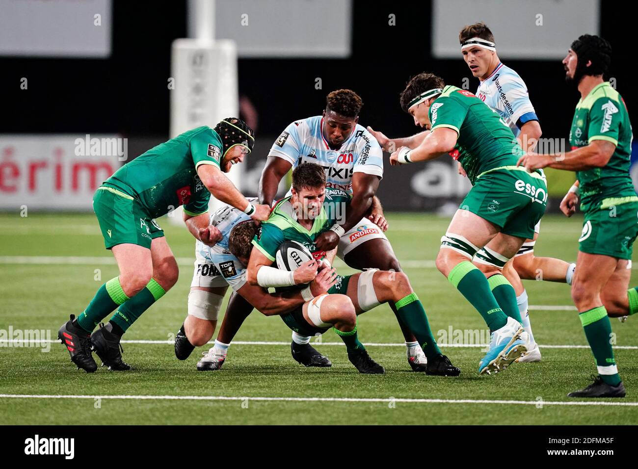 Section Paloise In Action During The Rugby Top 14 Match Between Racing 92 R92 And Pau Sp At The Paris La Defense Arena In Nanterre France On November 8 2020 Photo By