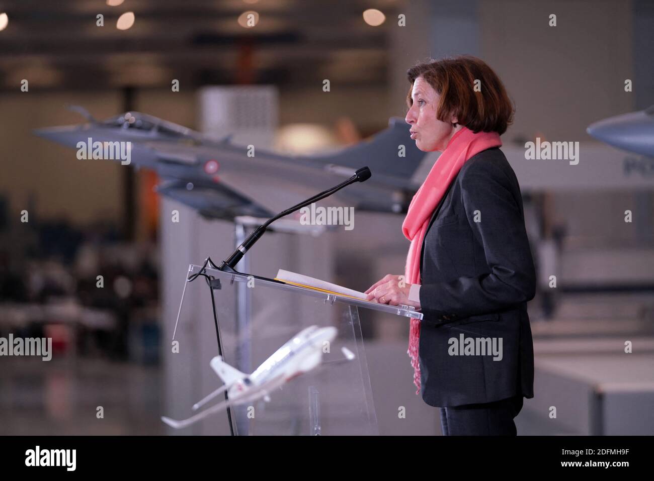 French Minister of the Armed Forces Florence Parly visits Dassault ...