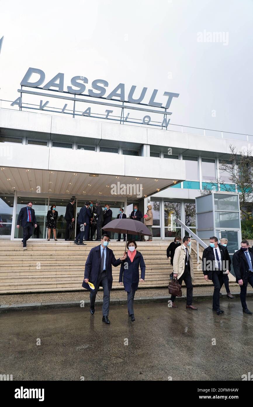 French Minister of the Armed Forces Florence Parly visits Dassault ...