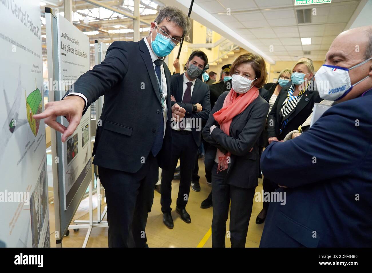French Minister of the Armed Forces Florence Parly visits Dassault ...