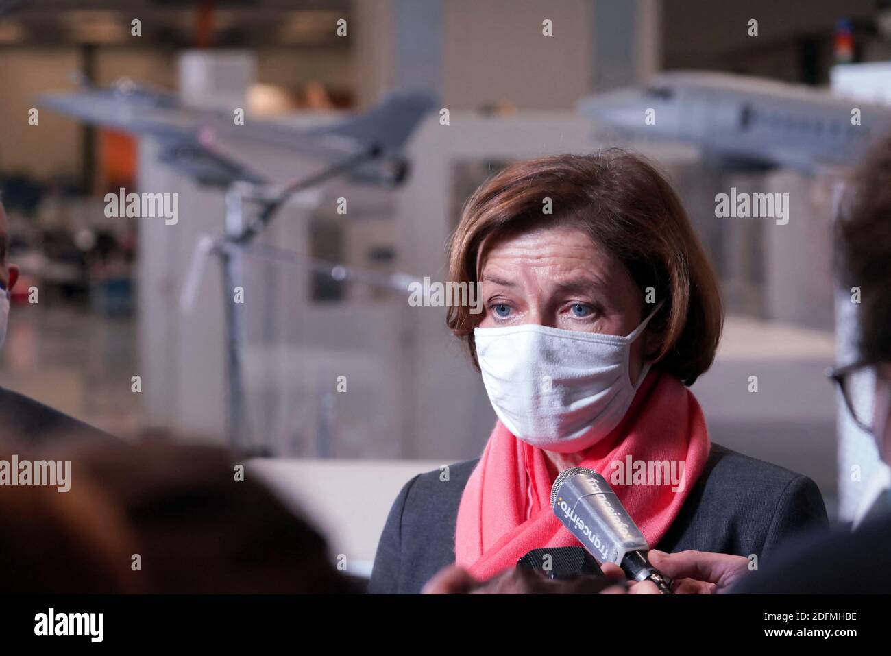 French Minister of the Armed Forces Florence Parly visits Dassault ...