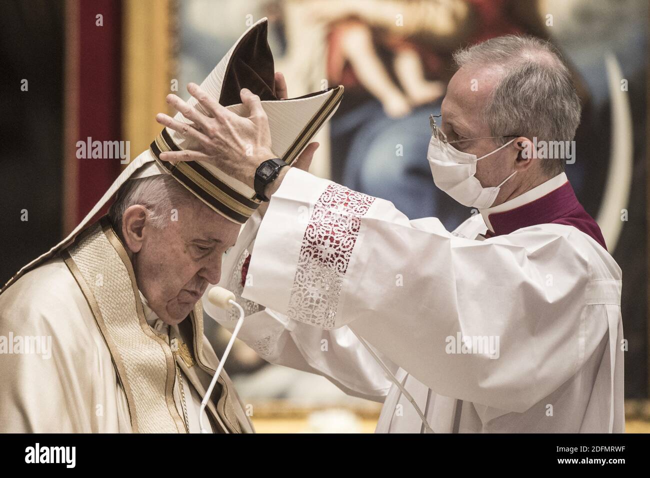Pope Francis Names Thirteen New Cardinals During A Consistory Ceremony In St Peter S Basilica Vatican On November 28 2020 Pope Francis Held The 7th Ordinary Public Consistory Of His Pontificate To Create