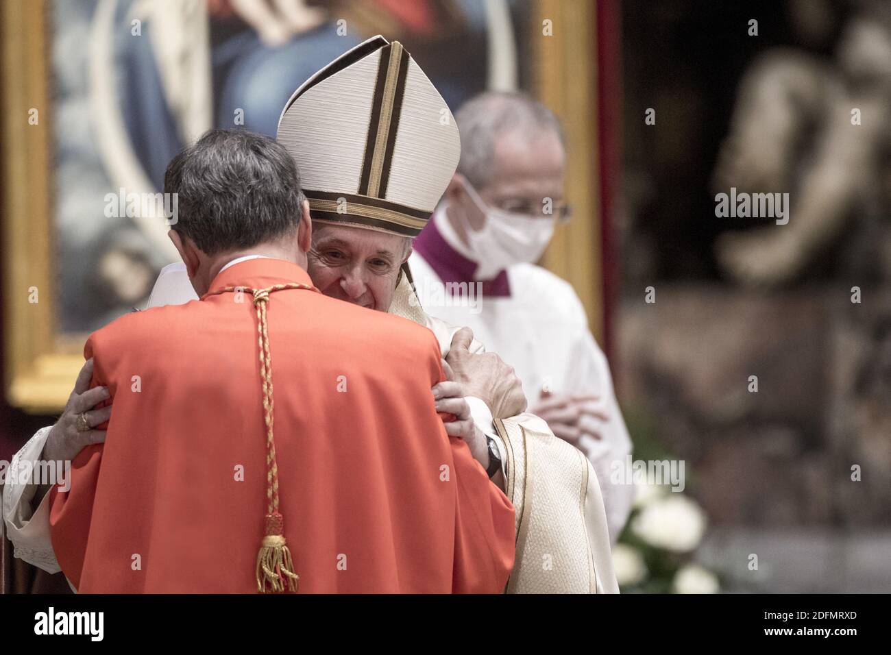Pope Francis Names Thirteen New Cardinals During A Consistory Ceremony In St Peter S Basilica Vatican On November 28 2020 Pope Francis Held The 7th Ordinary Public Consistory Of His Pontificate To Create