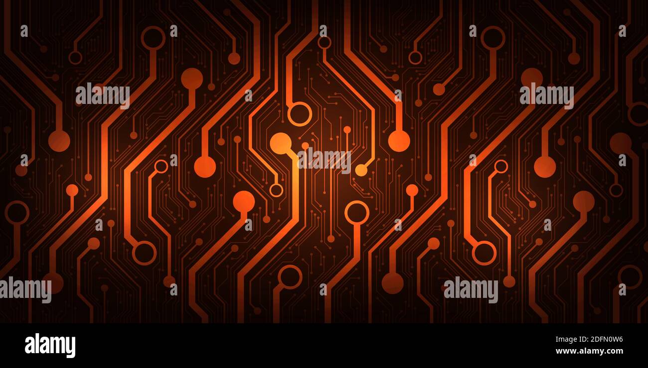 Design in the concept of electronic circuit boards Stock Vector Image ... Circuit Diagram