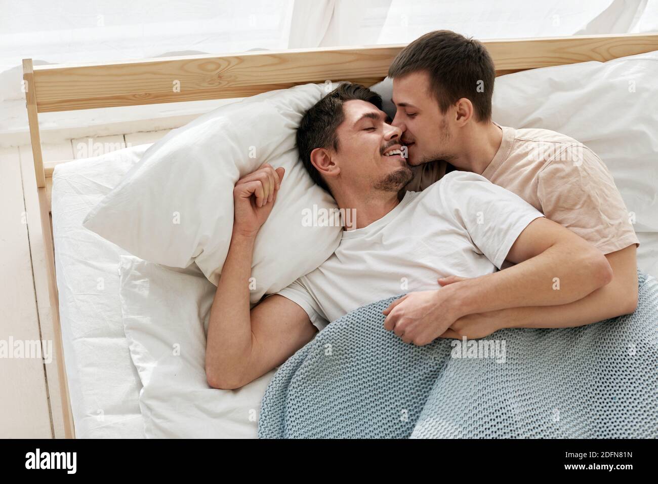 Gay Men Bed High Resolution Stock Photography and Images - Alamy