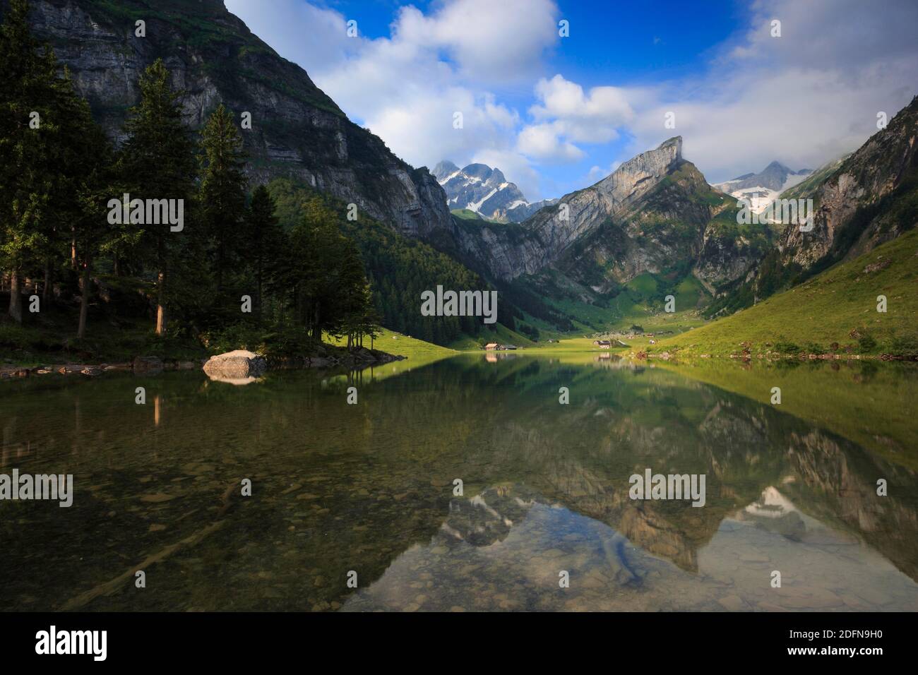 Seealpsee, Appenzell Innerrhoden, Switzerland Stock Photo - Alamy