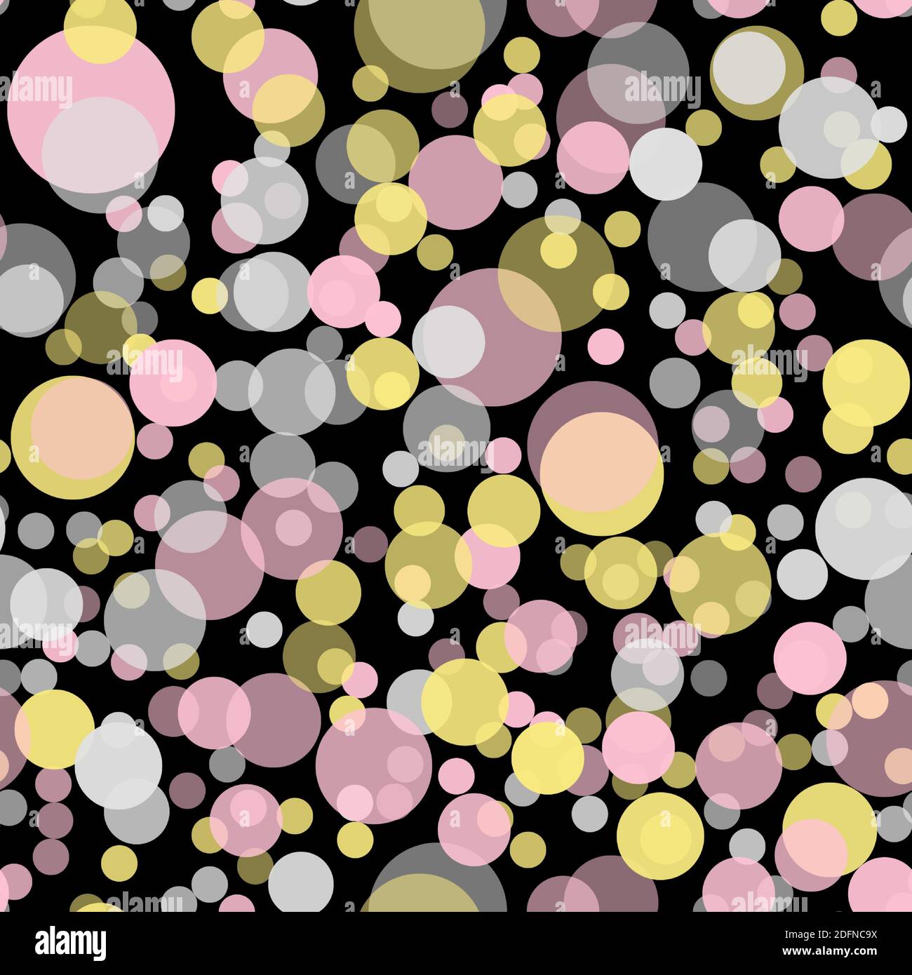 Colorful seamless pattern background with dots. Vector Illustration ...
