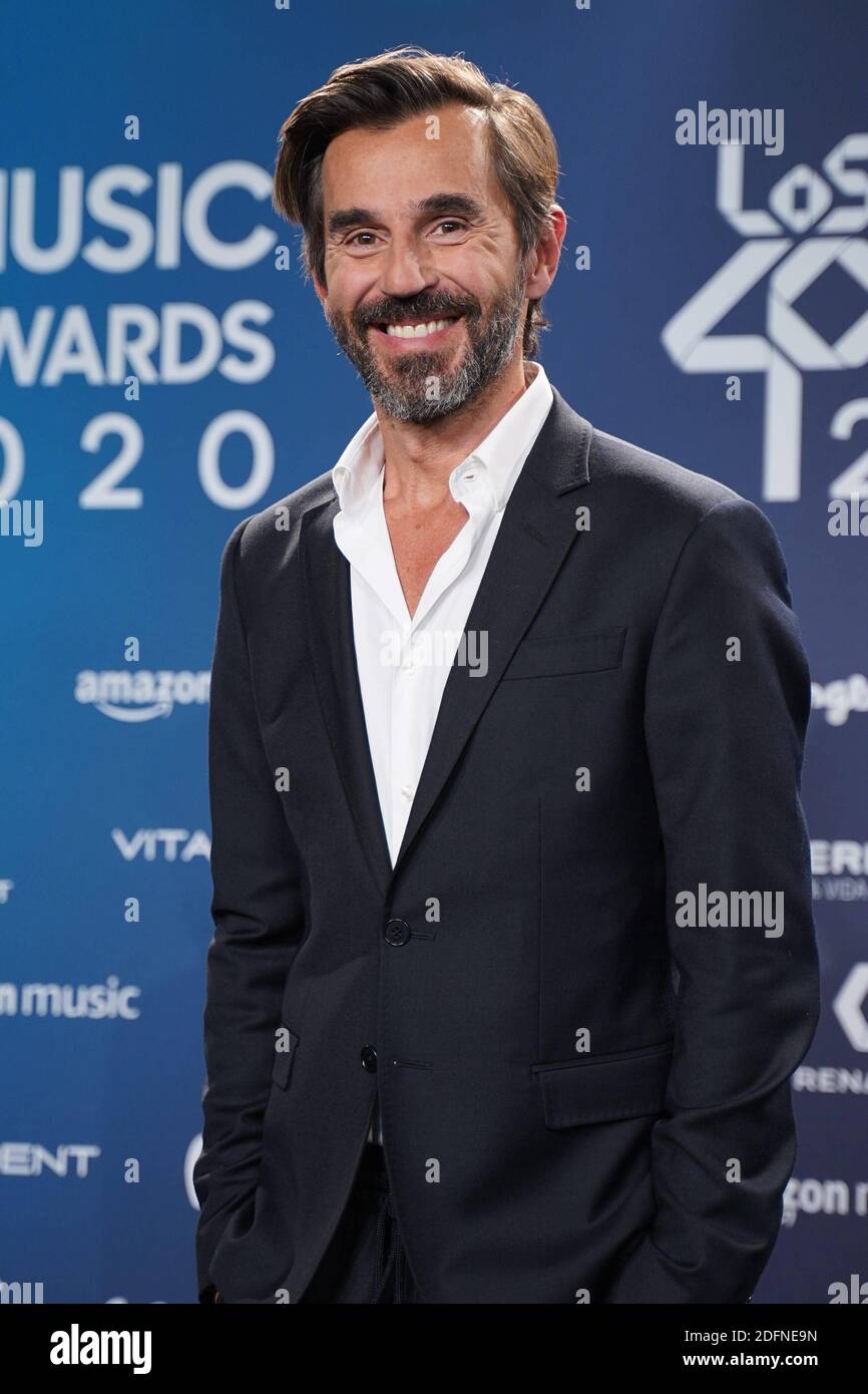 Santi Millan at photocall for 40 Principales awards in Madrid on ...