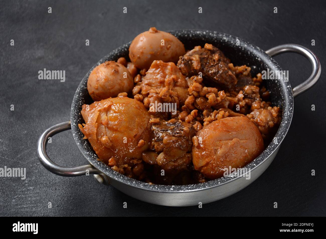 Jewish cuisine Cholent (Hamin).Traditional main dish for Jewish