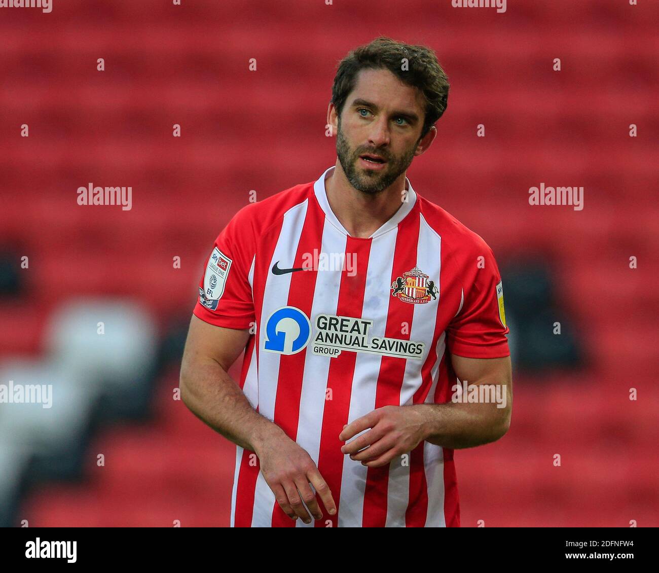 Will Grigg #22 of Sunderland during the game Stock Photo - Alamy