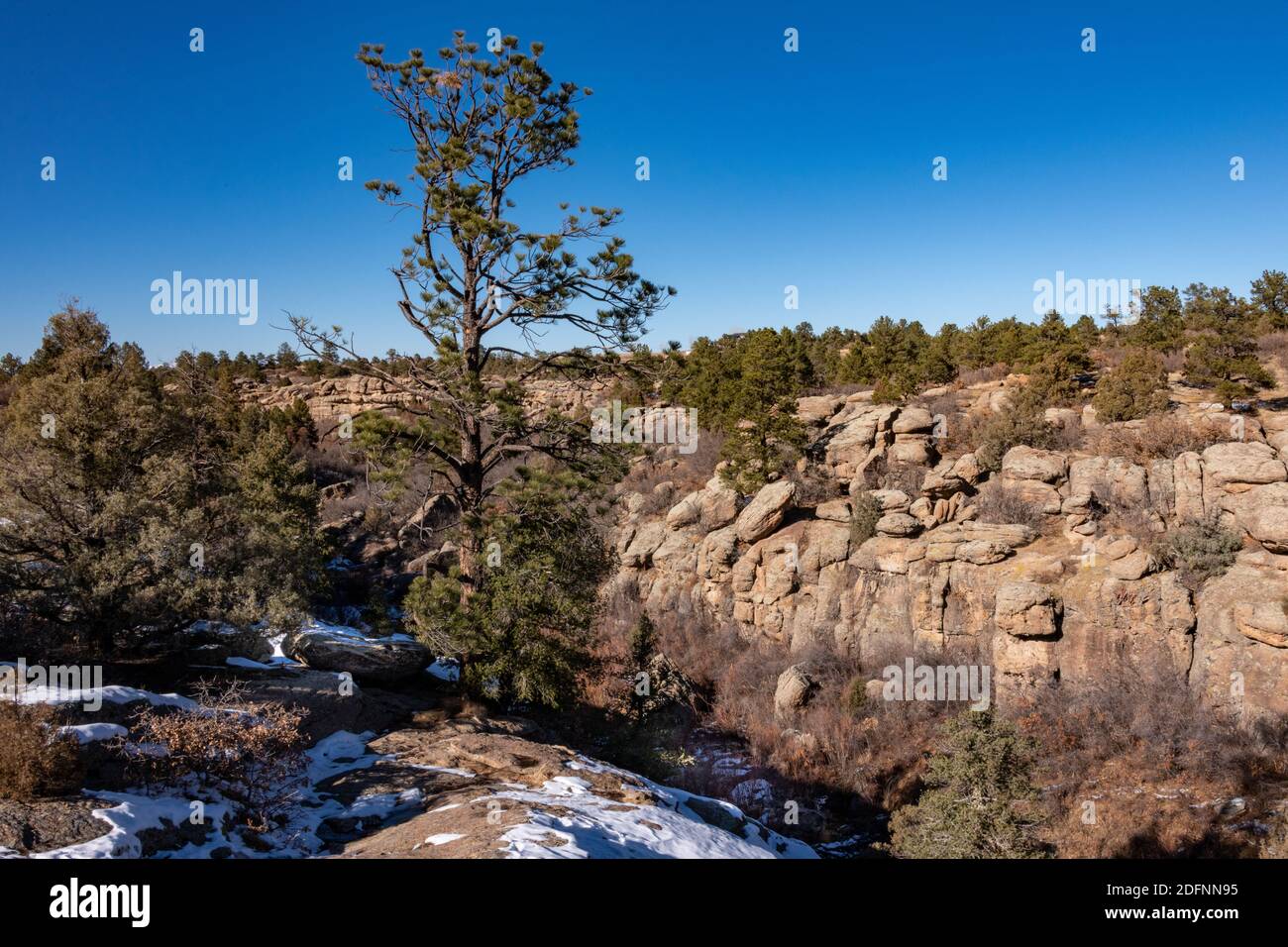 Castlewood Canyon State Park Colorado Stock Photo Alamy