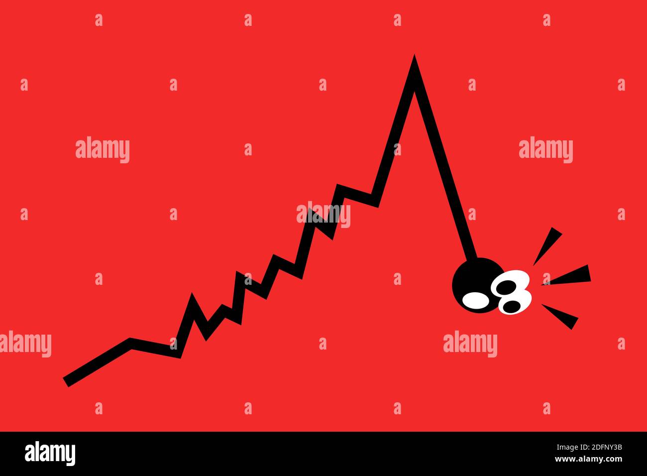 Comic Graph High Resolution Stock Photography And Images Alamy