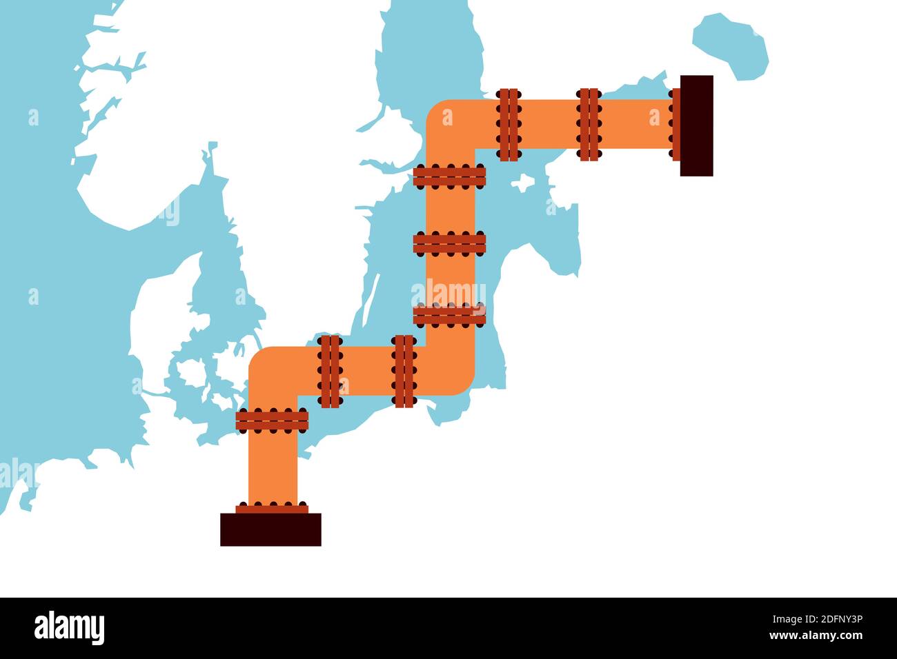 Oil and gas infrastructure map hires stock photography and images Alamy