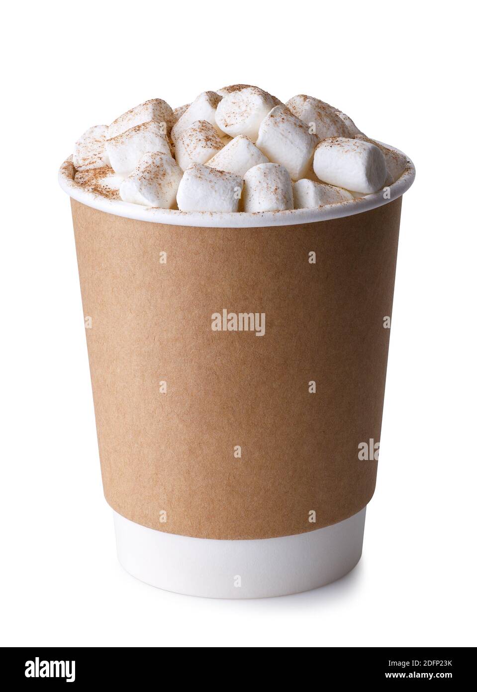 The cup of hot chocolate Cut Out Stock Images & Pictures - Alamy