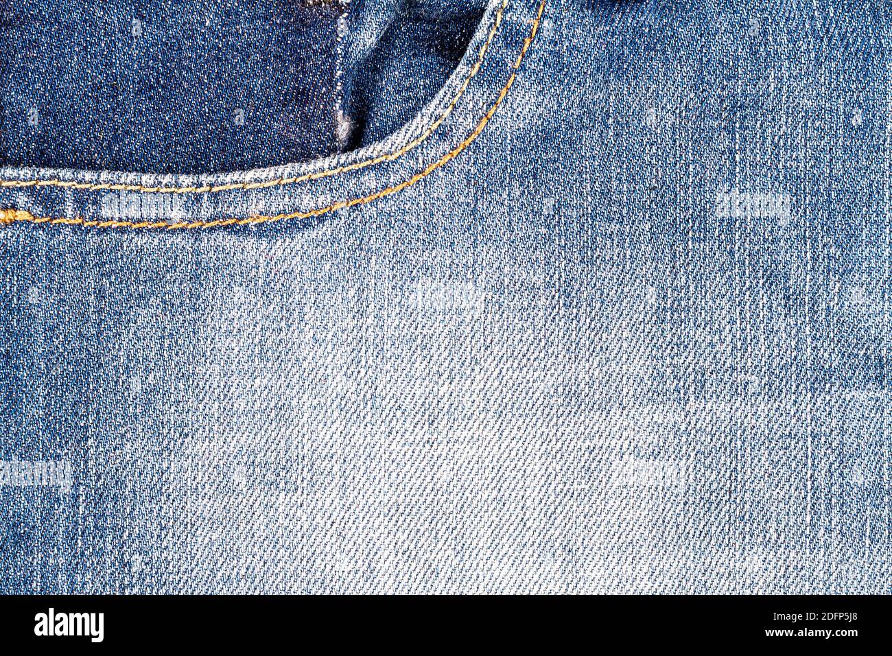 Light blue jeans fabric with side pocket background. Jeans detail. Blue  jeans texture background Stock Photo - Alamy