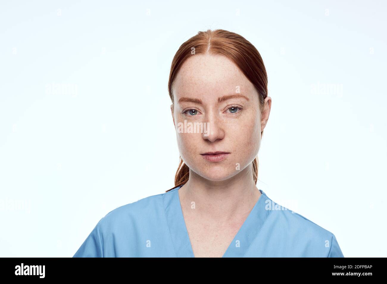 Serious nurse looking camera hi-res stock photography and images - Alamy