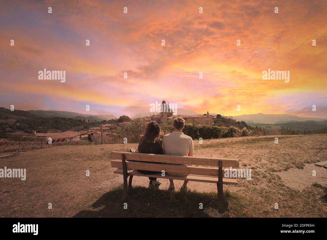 Urbino landscape hi-res stock photography and images - Alamy