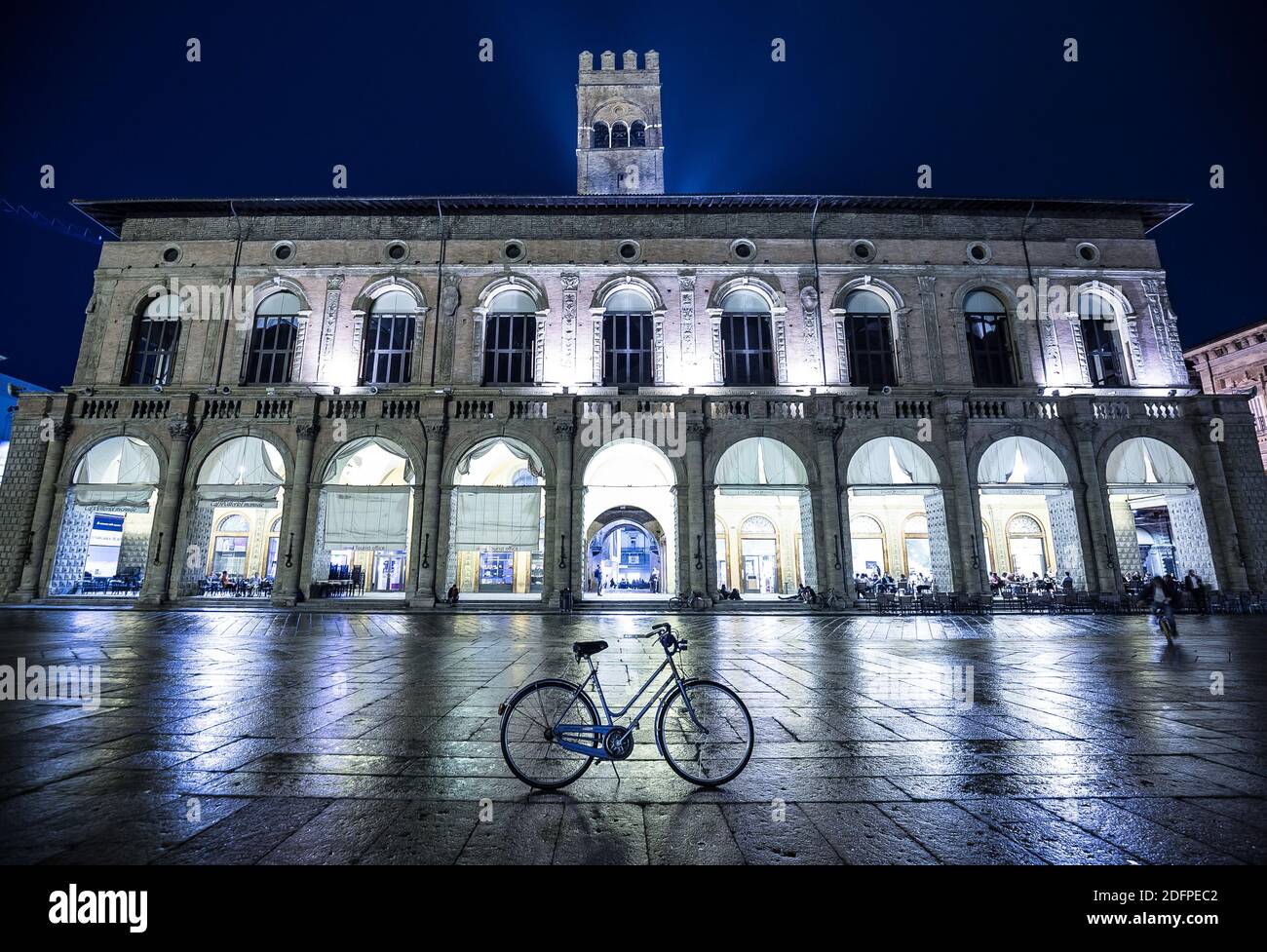 Main Square, Bologna Stock Photo