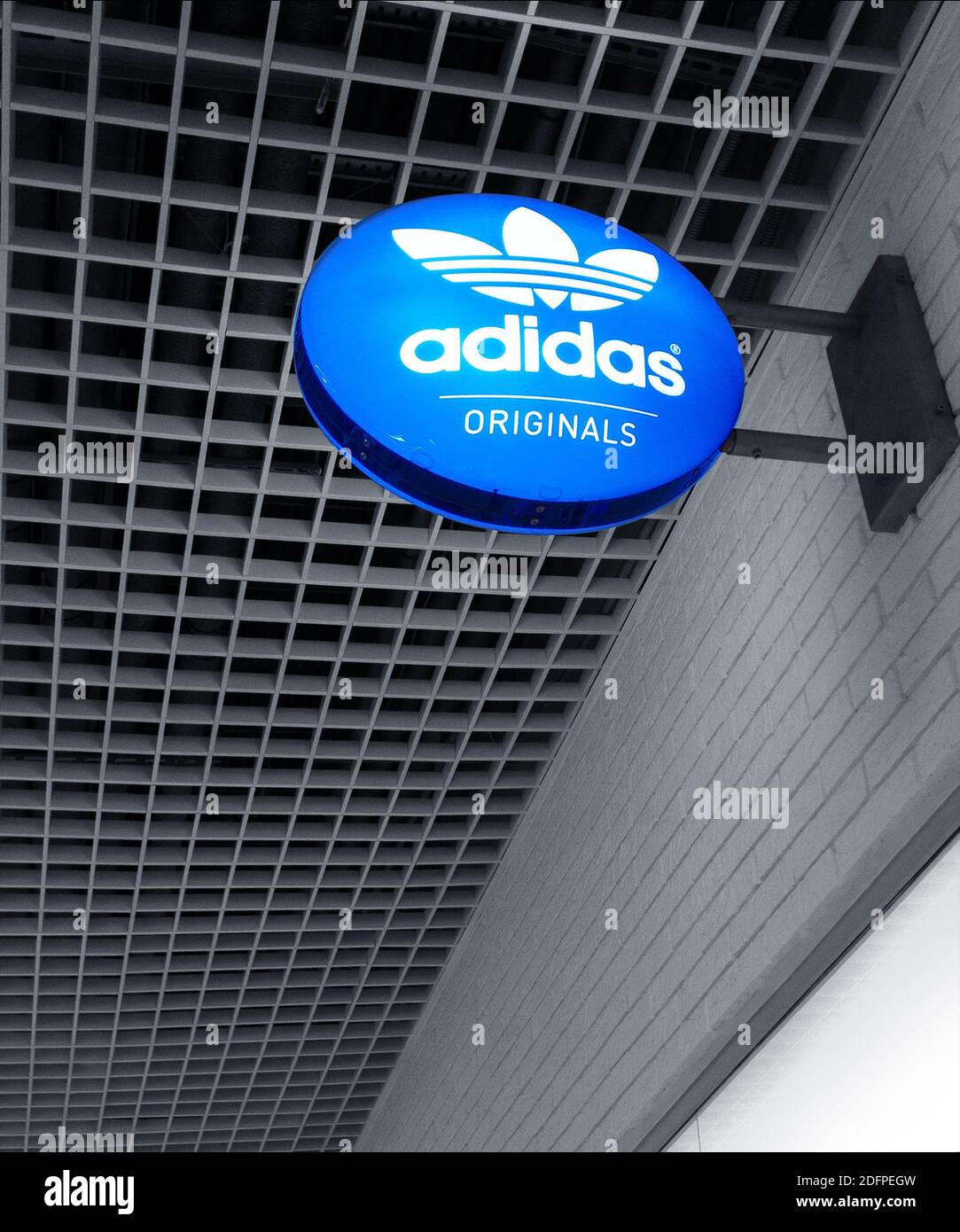2020: sign the Adidas Originals Stock Photo - Alamy