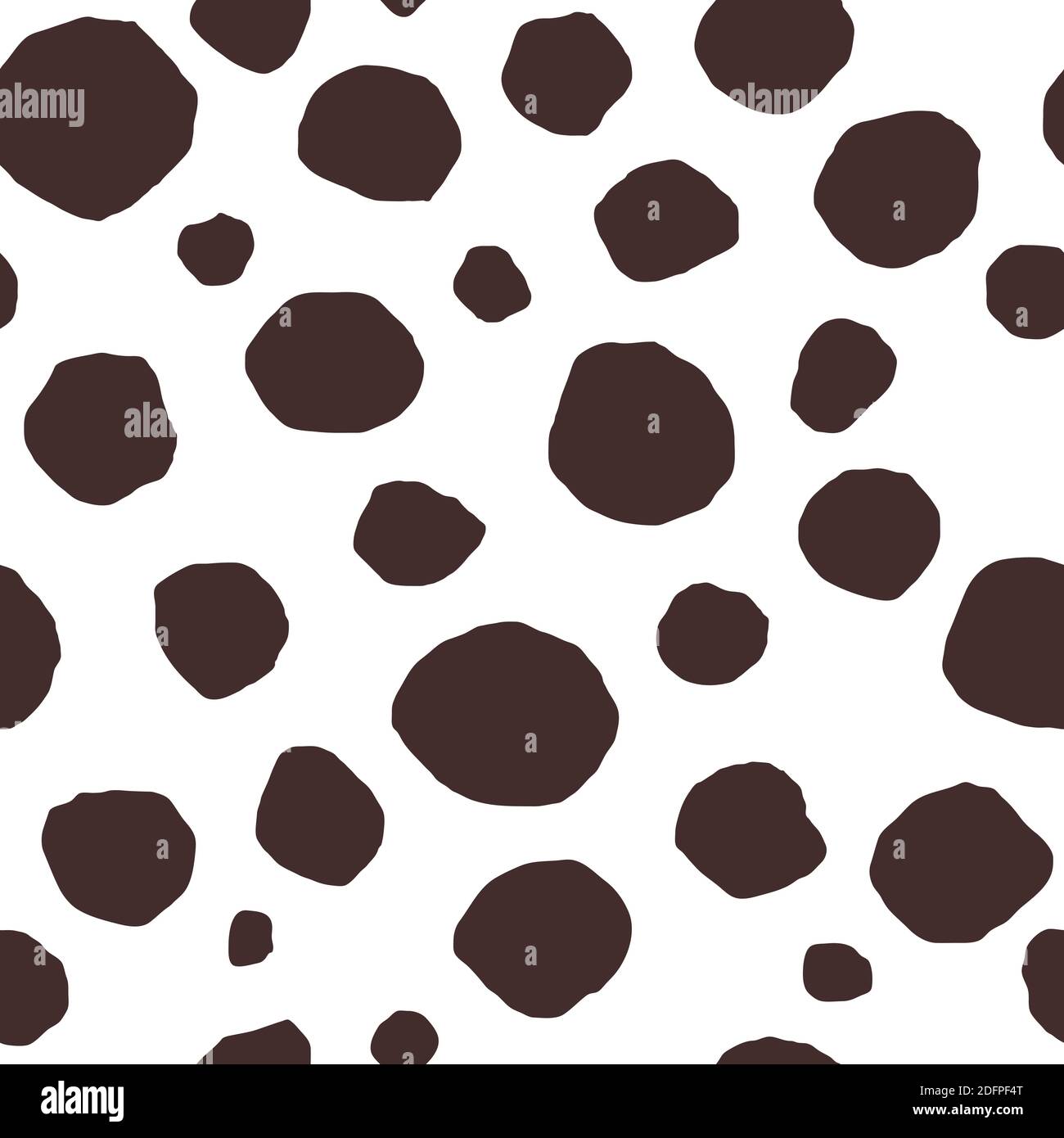 Animal abstract print with spots. Animalistic abstract pattern Stock Vector
