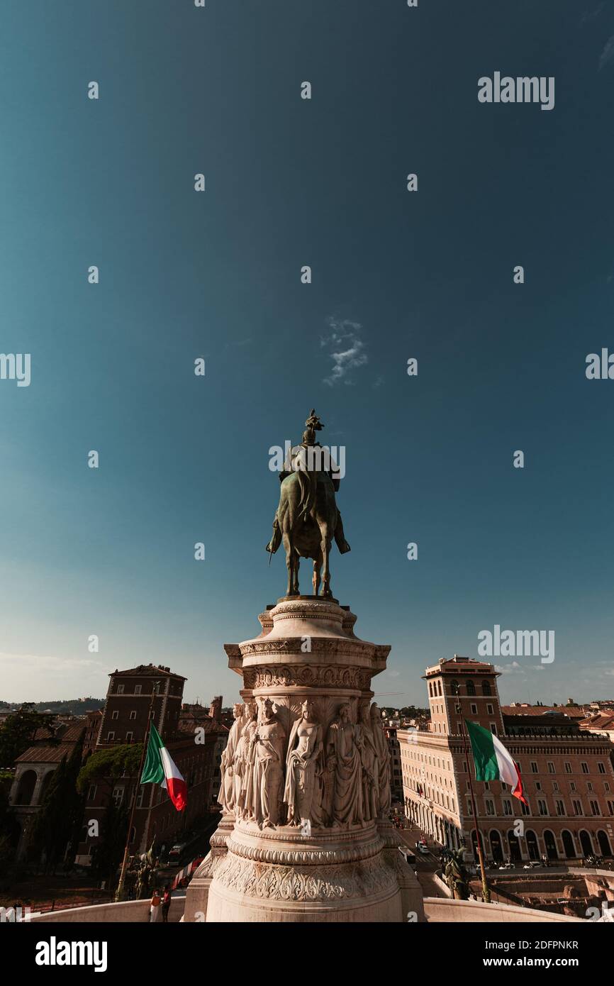 Altar of fatherland, Rome Stock Photo