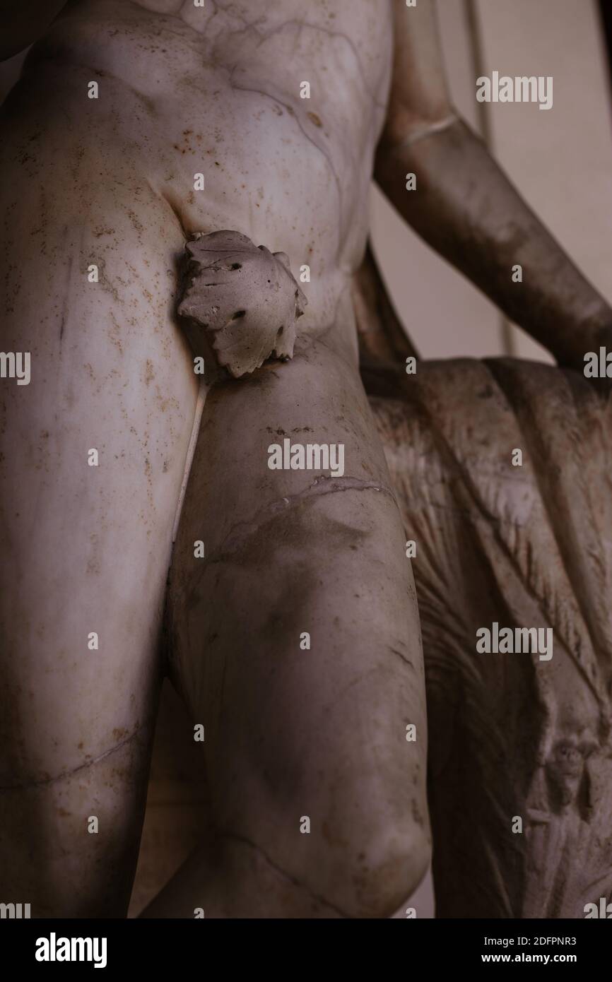 Sculptures in Vatican Museum Stock Photo