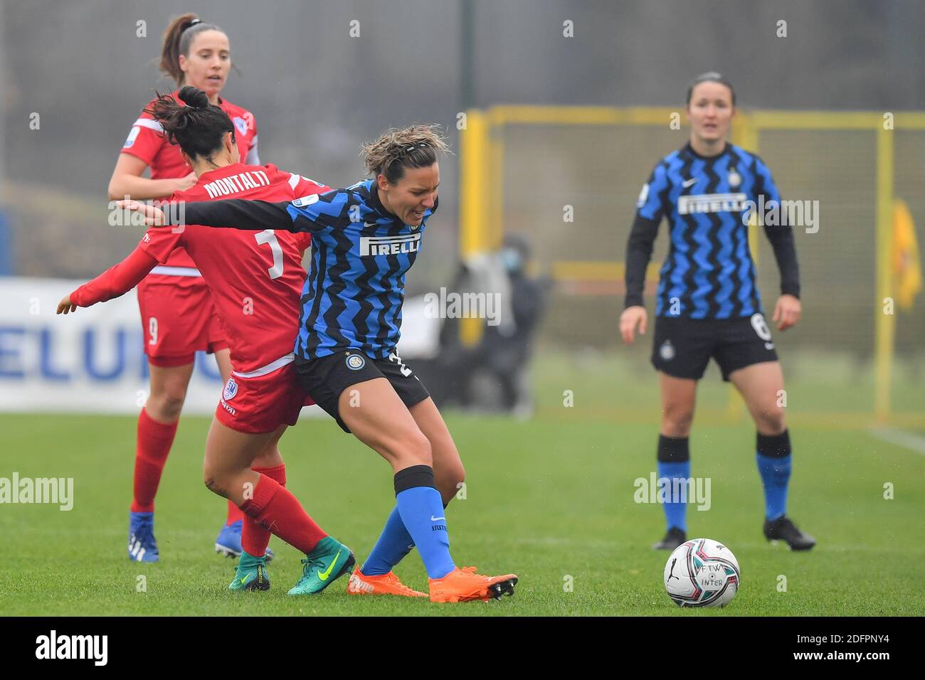Milano, Italia. 06th Dec, 2020. Stefania Tarenzi (#27 Inter) in action  during the Serie A women's match between FC Inter and San Marino Academy  Cristiano Mazzi/SPP Credit: SPP Sport Press Photo. /Alamy