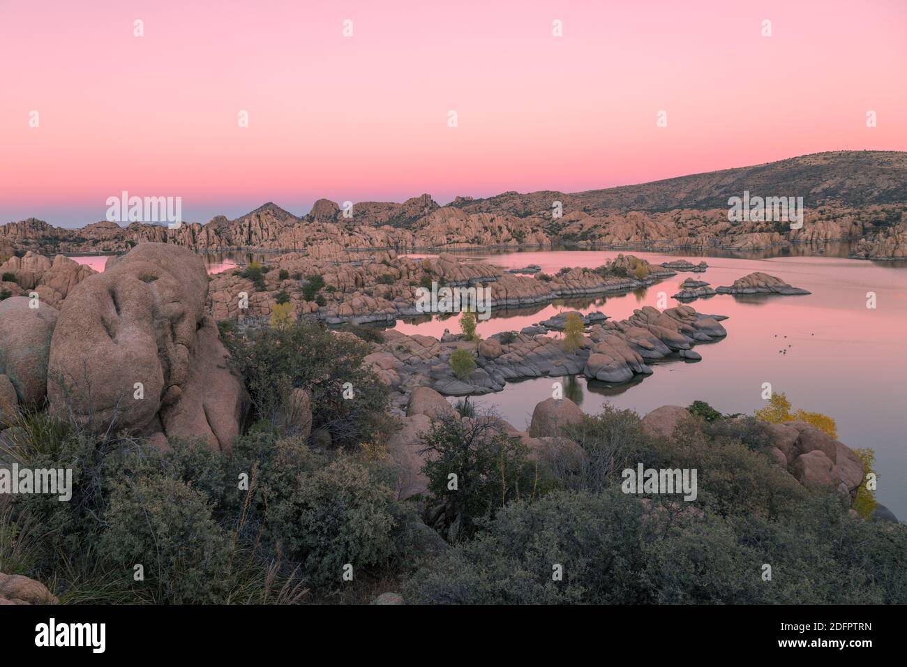 Scenic Watson Lake Prescott Arizona Stock Photo Alamy