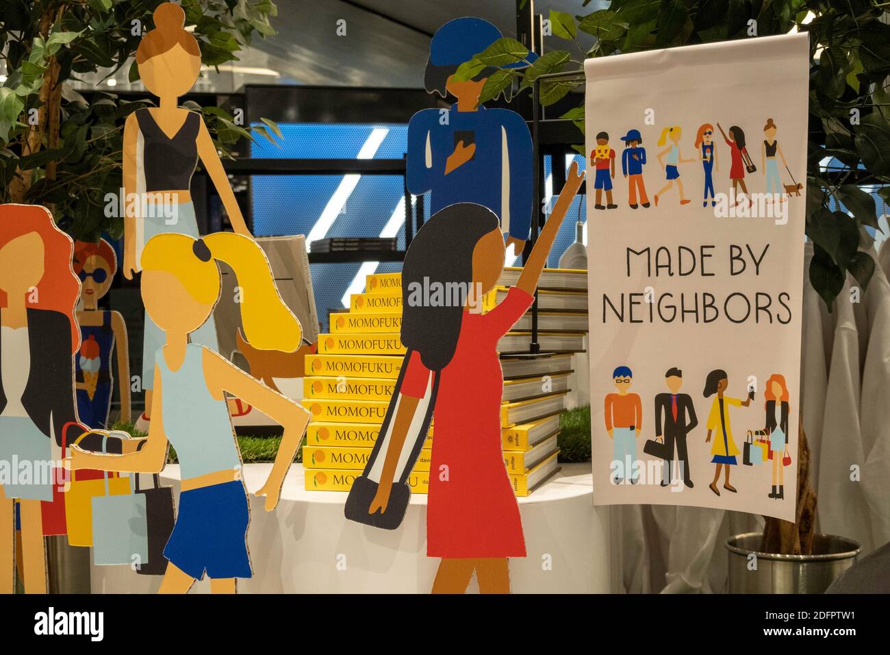 Gift Shop at The Edge Observation Deck, Hudson Yards, NYC, USA Stock