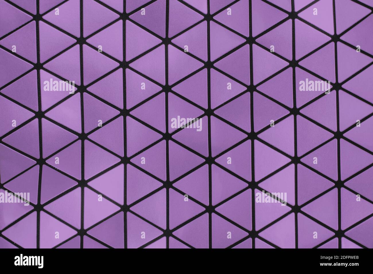 purple and black colored abstract futuristic metallic geometric background Stock Photo