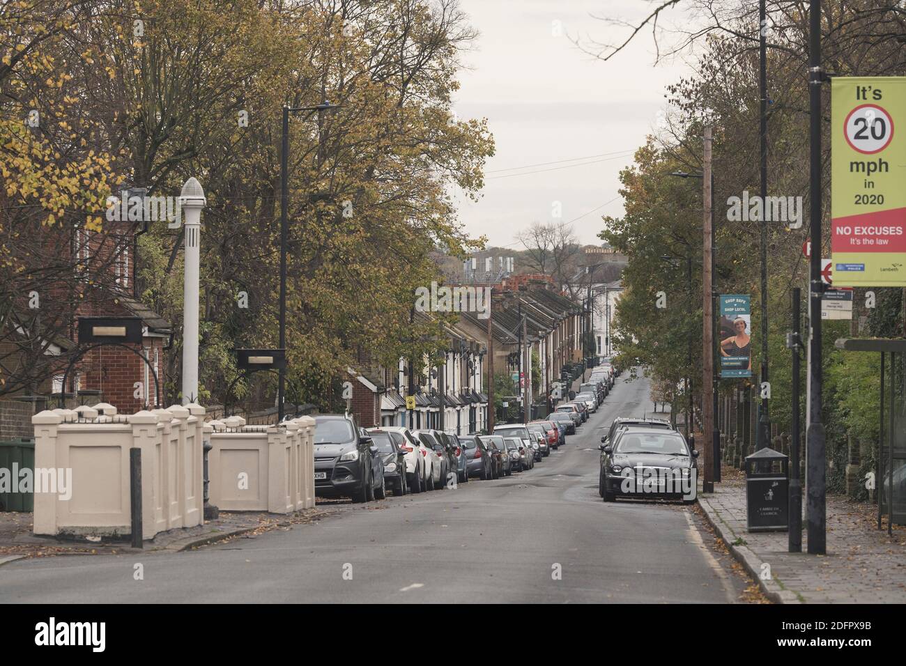Robson Road on the 11th November 2020 in West Norwood in the London